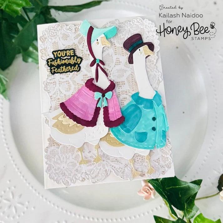 Honey Bee Stamps - Honey Cuts - Porch Goose Closet: Winter-ScrapbookPal