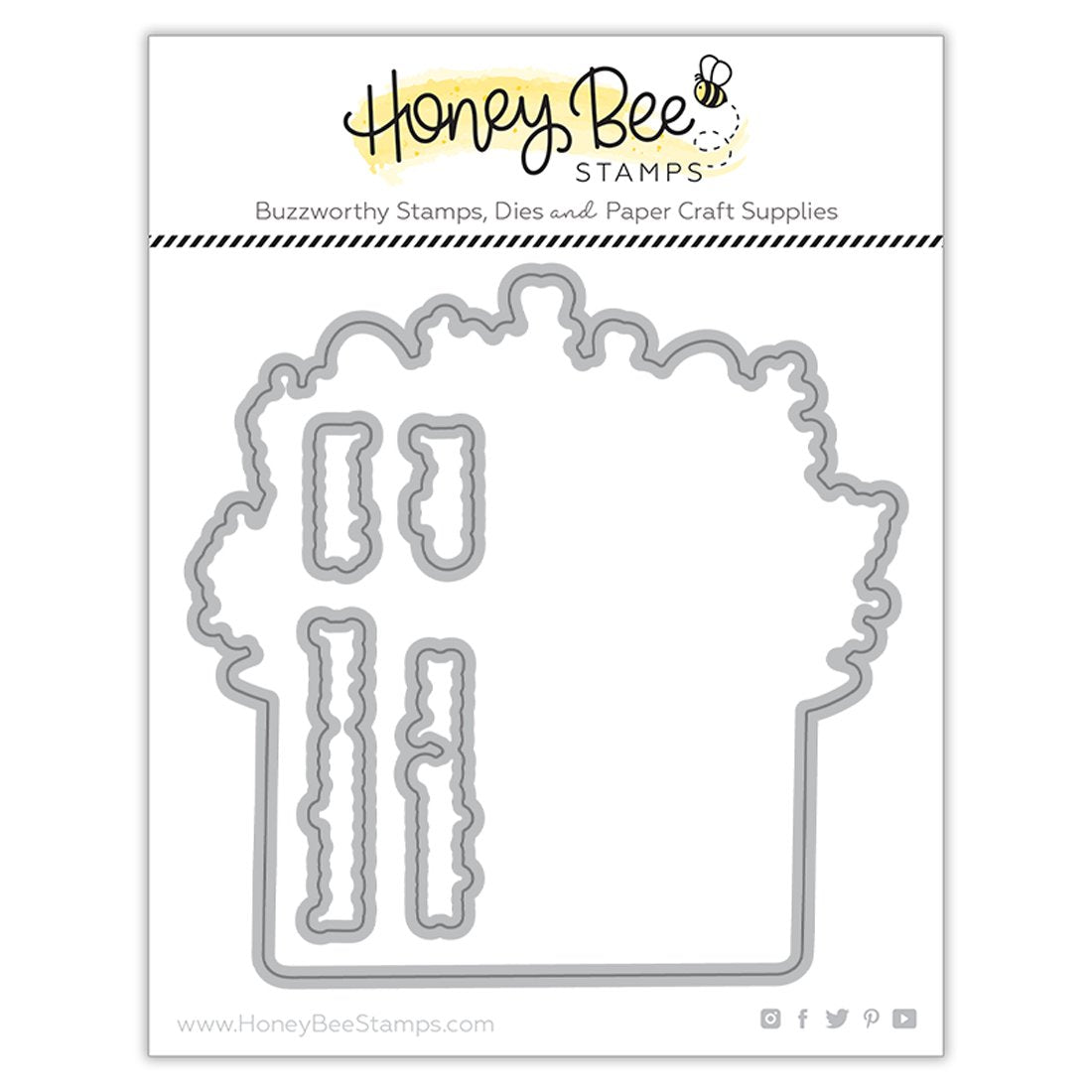 Honey Bee Stamps - Honey Cuts - Pretty Postage-ScrapbookPal