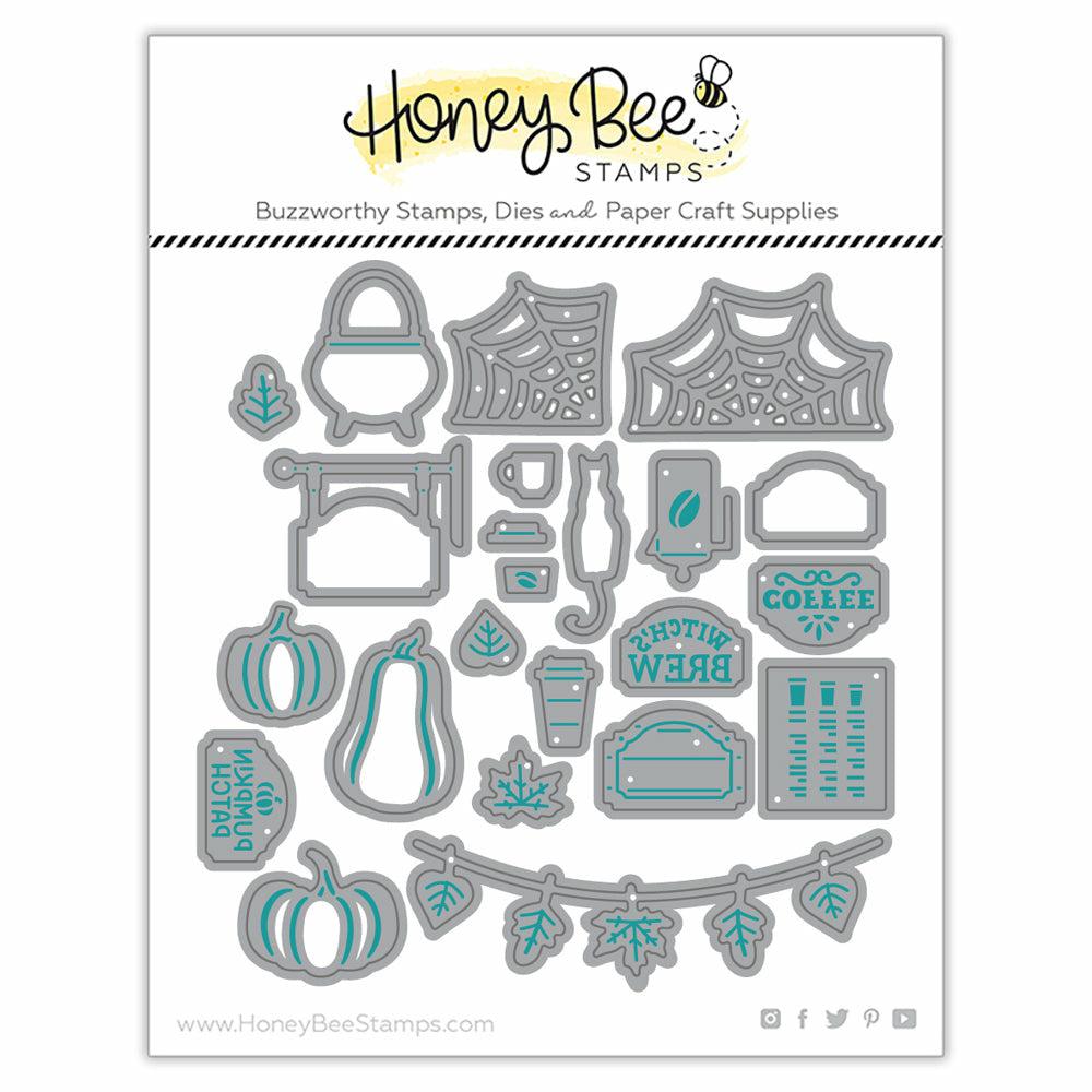 Honey Bee Stamps - Honey Cuts - Pumpkin Spice Market Cart Add-On-ScrapbookPal