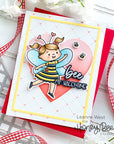 Honey Bee Stamps - Honey Cuts - Quilted A2 Coverplate-ScrapbookPal