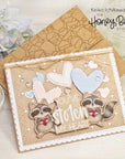 Honey Bee Stamps - Honey Cuts - Quilted A2 Coverplate-ScrapbookPal