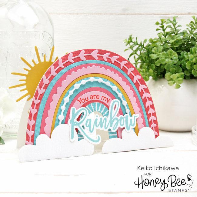 Honey Bee Stamps - Honey Cuts - Rainbow Accents-ScrapbookPal