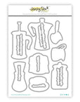 Honey Bee Stamps - Honey Cuts - Rise and Grind-ScrapbookPal