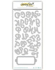 Honey Bee Stamps - Honey Cuts - Script Monogram-ScrapbookPal