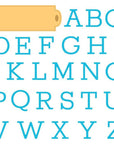 Honey Bee Stamps - Honey Cuts - Serif Monogram-ScrapbookPal