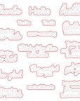 Honey Bee Stamps - Honey Cuts - Sew Glad-ScrapbookPal