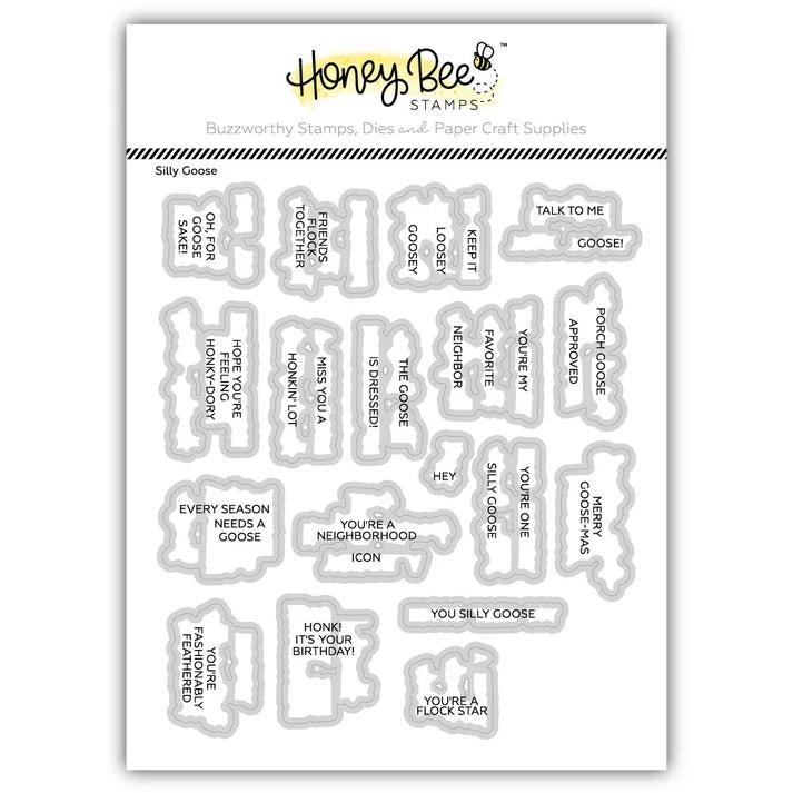Honey Bee Stamps - Honey Cuts - Silly Goose-ScrapbookPal