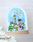 Honey Bee Stamps - Honey Cuts - Snow Globe A2 Shaker-ScrapbookPal