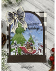 Honey Bee Stamps - Honey Cuts - Snow Globe A2 Shaker-ScrapbookPal