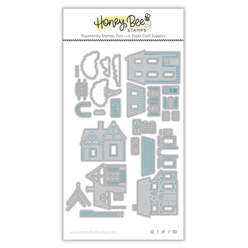 Honey Bee Stamps - Honey Cuts - Spring Cottage Village-ScrapbookPal