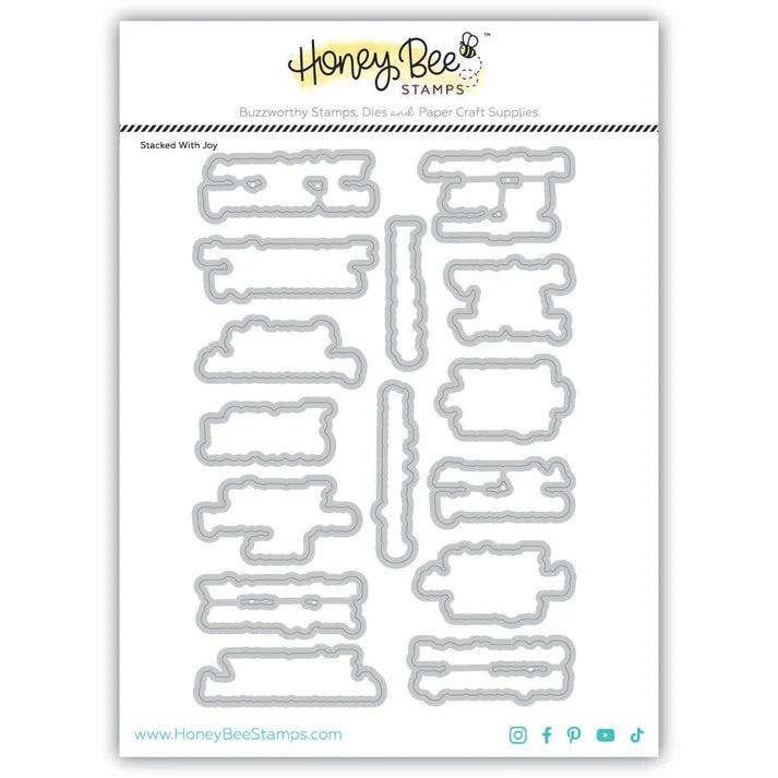 Honey Bee Stamps - Honey Cuts - Stacked With Joy-ScrapbookPal