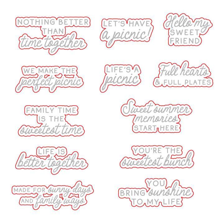 Honey Bee Stamps - Honey Cuts - Sweetest Bunch-ScrapbookPal