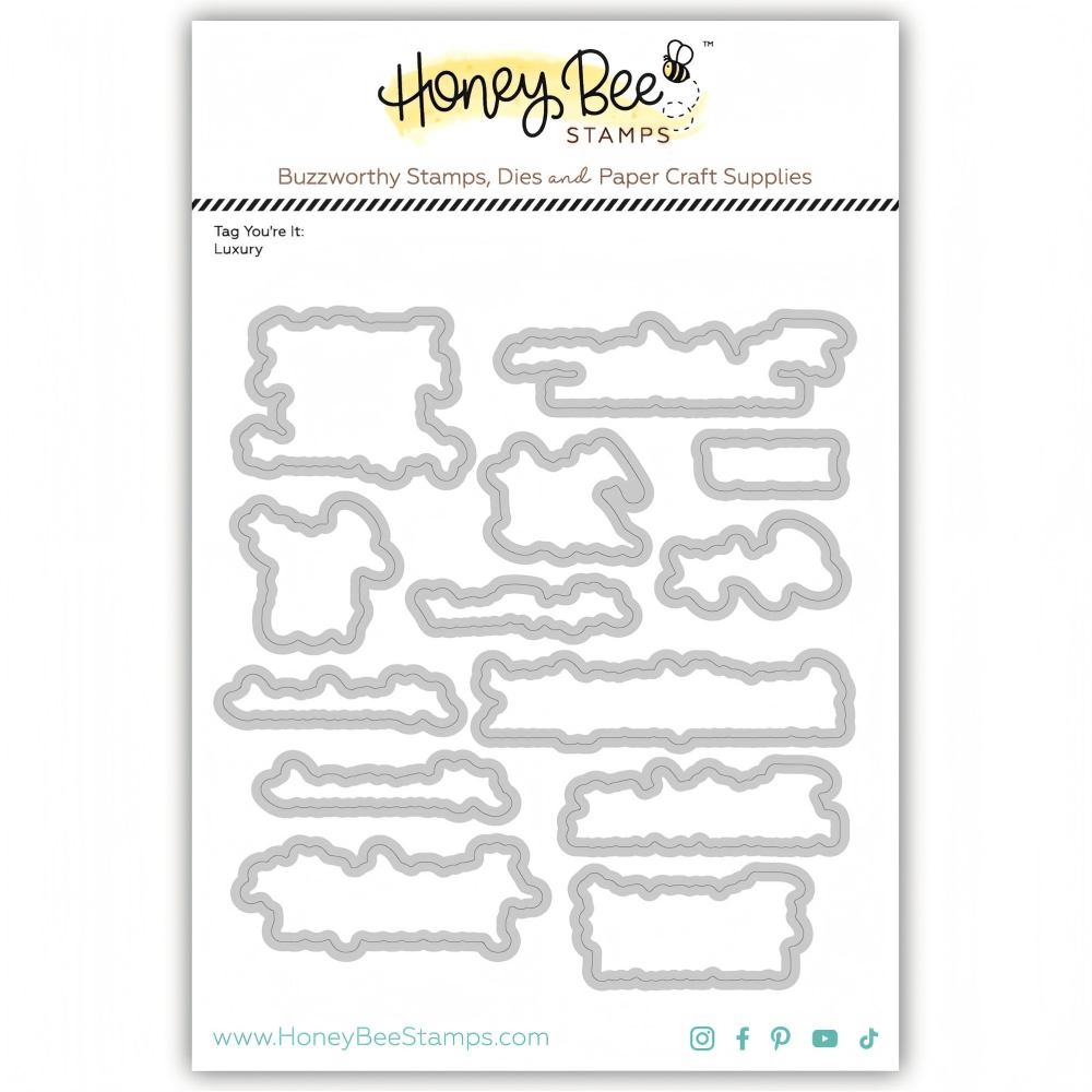 Honey Bee Stamps - Honey Cuts - Tag You're It: Luxury-ScrapbookPal
