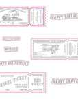 Honey Bee Stamps - Honey Cuts - Ticket To Ride-ScrapbookPal