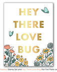 Honey Bee Stamps - Hot Foil Plates - Love Bug-ScrapbookPal