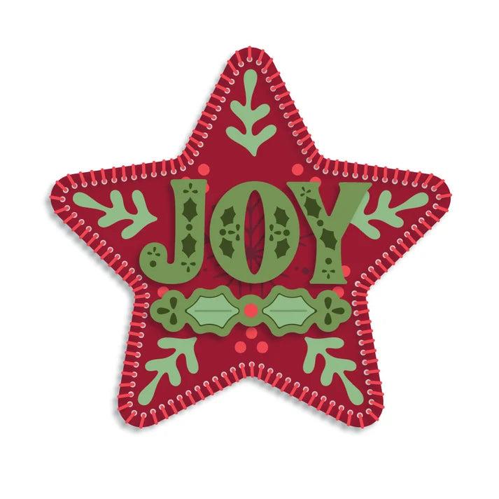 Honey Bee Stamps - In Stitches: Joyful Star - Honey Cuts Stand-Alone Dies-ScrapbookPal