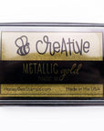 Honey Bee Stamps - Ink Pad - Metallic Gold Pigment Ink-ScrapbookPal