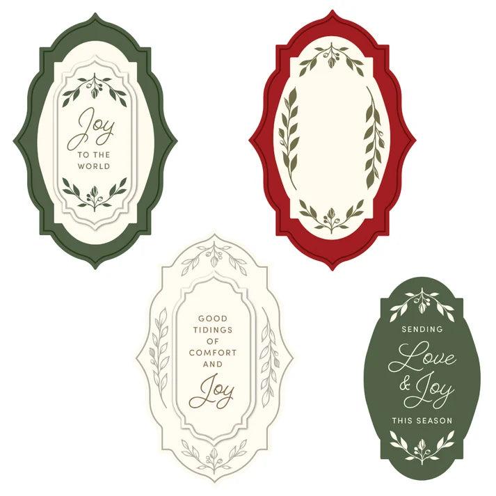 Honey Bee Stamps - Laurel Wishes - 6x8 Photopolymer Stamp Set-ScrapbookPal