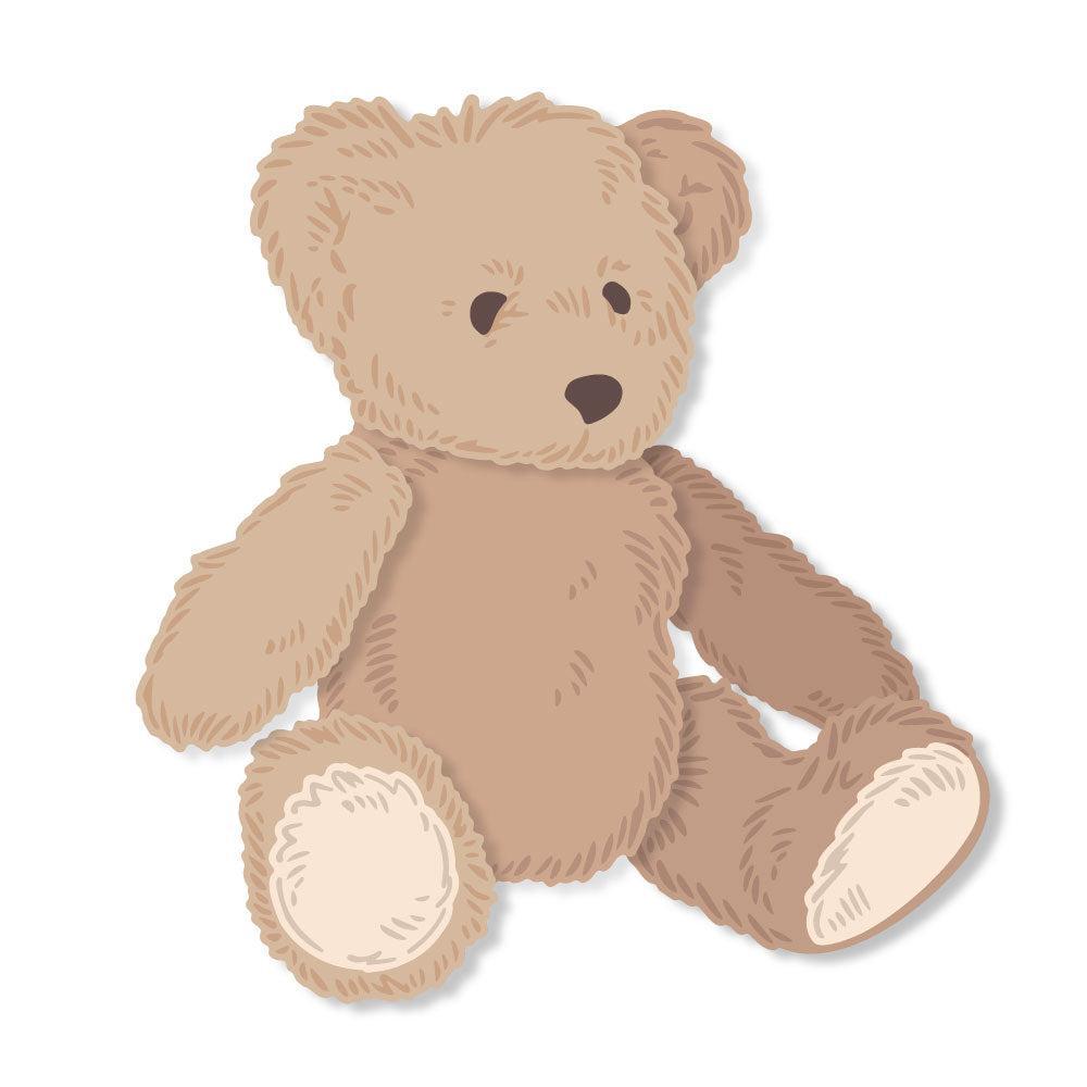 Honey Bee Stamps - Lovely Layers: Teddy Bear - Honey Cuts Stand-Alone Dies-ScrapbookPal