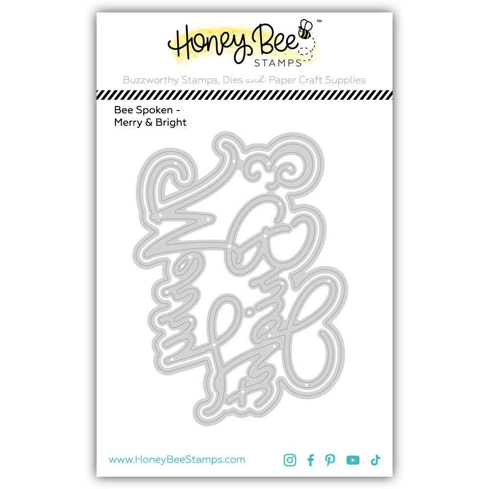 Honey Bee Stamps - Merry & Bright - Honey Cuts Coordinating Dies-ScrapbookPal