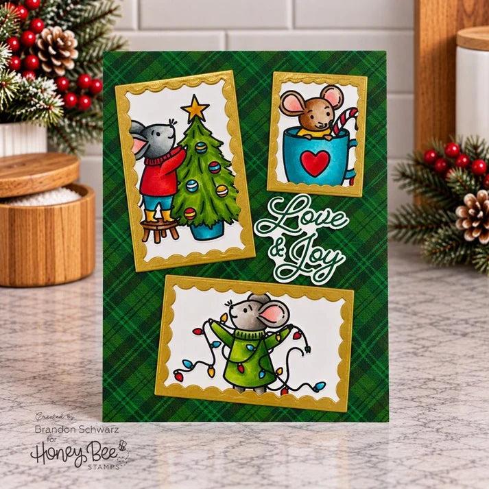 Honey Bee Stamps - Merry Christmouse - Honey Cuts Coordinating Dies-ScrapbookPal
