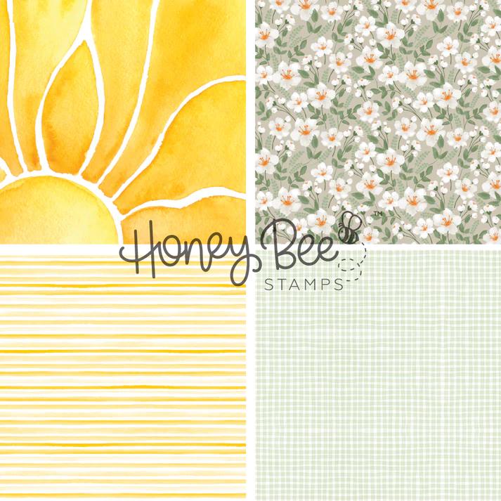 Honey Bee Stamps - Paper Pad - Summer Picnic-ScrapbookPal