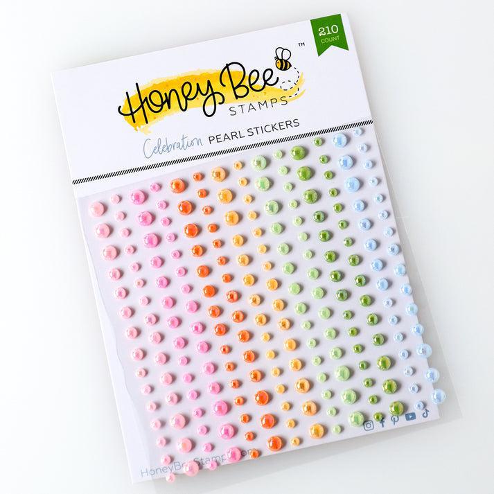 Honey Bee Stamps - Pearl Stickers - Celebration-ScrapbookPal