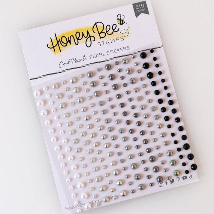 Honey Bee Stamps - Pearl Stickers - Cool Pearls-ScrapbookPal