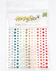 Honey Bee Stamps - Pearl Stickers - Holiday Wishes Pearls-ScrapbookPal