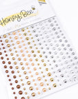 Honey Bee Stamps - Pearl Stickers - Metallic Mix Pearls-ScrapbookPal