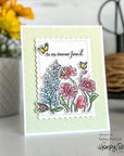 Honey Bee Stamps - Stencils - Bees & Bonnets-ScrapbookPal