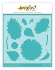 Honey Bee Stamps - Stencils - Bloom With Grace-ScrapbookPal