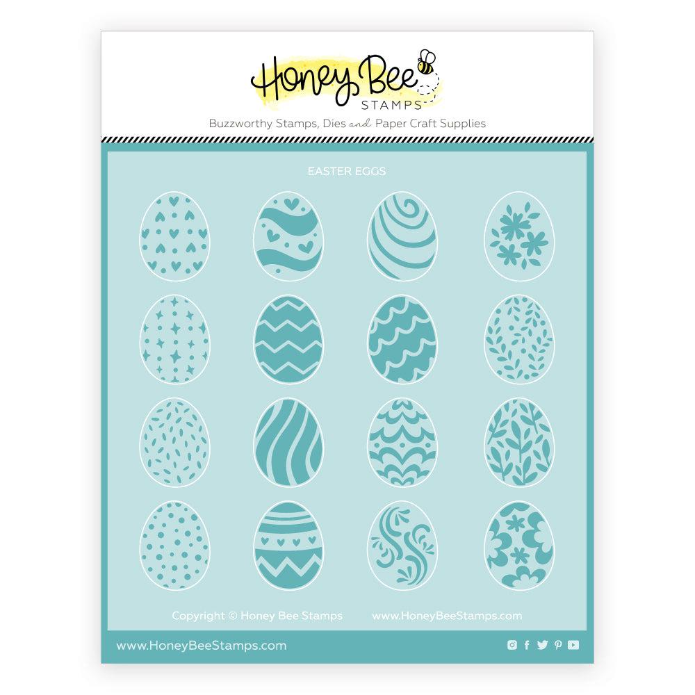 Honey Bee Stamps - Stencils - Easter Eggs-ScrapbookPal