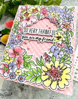 Honey Bee Stamps - Stencils - Friendship Frame-ScrapbookPal