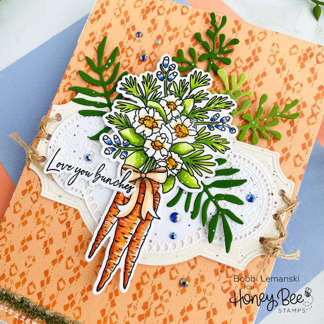 Honey Bee Stamps - Stencils - Garden Bouquet-ScrapbookPal