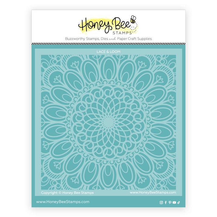 Honey Bee Stamps - Stencils - Lace & Loom-ScrapbookPal