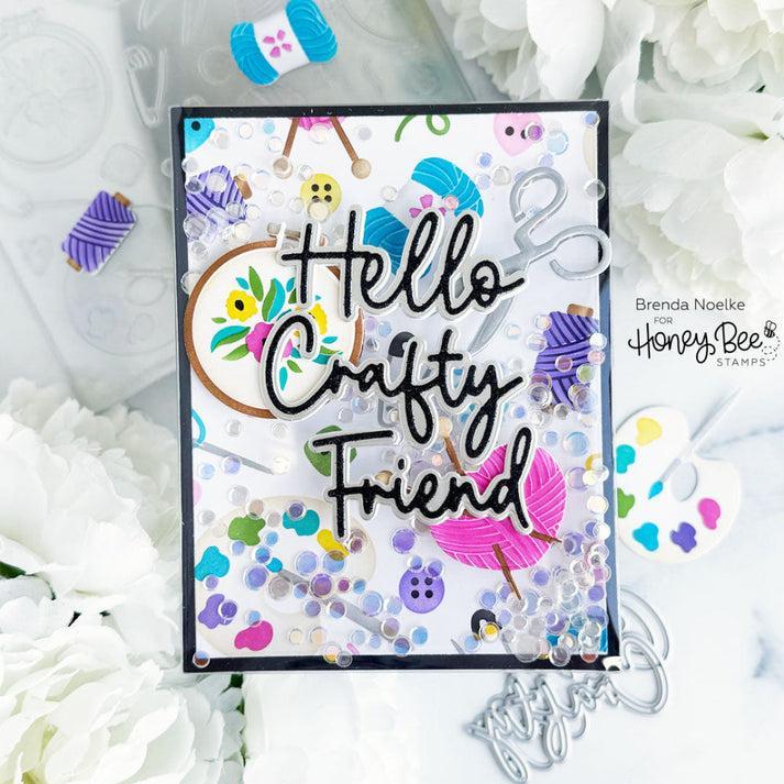 Honey Bee Stamps - Stencils - Maker's Mix-ScrapbookPal