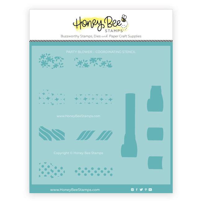 Honey Bee Stamps - Stencils - Party Blower-ScrapbookPal