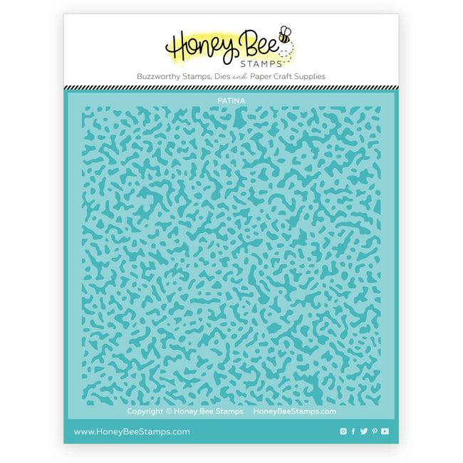 Honey Bee Stamps - Stencils - Patina Background-ScrapbookPal