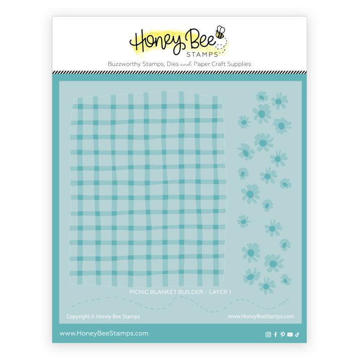 Honey Bee Stamps - Stencils - Picnic Blanket Builder-ScrapbookPal