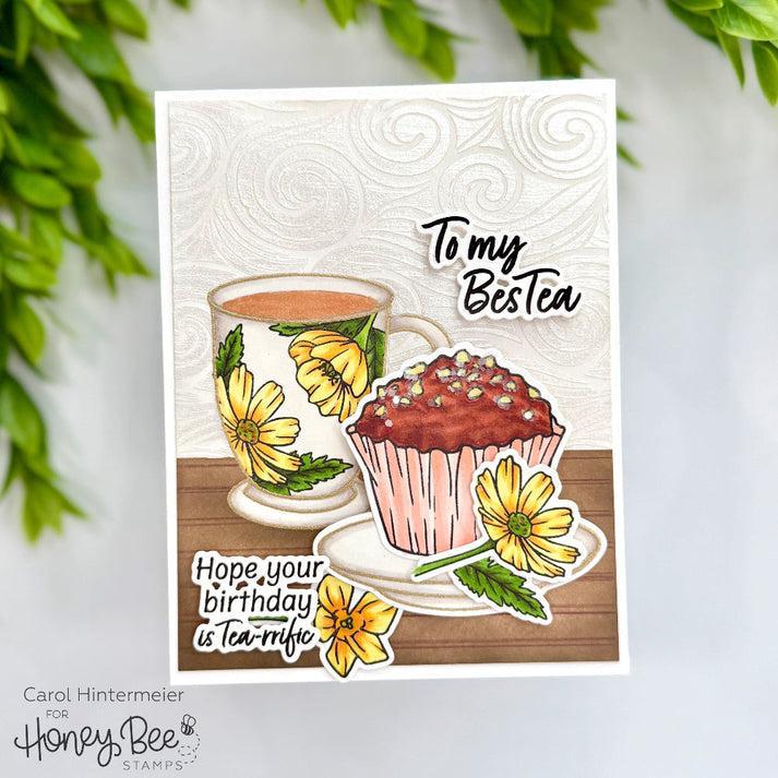 Honey Bee Stamps - Stencils - Swirl &amp; Flourish-ScrapbookPal