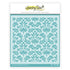 Honey Bee Stamps - Stencils - Vintage Flourish Background-ScrapbookPal