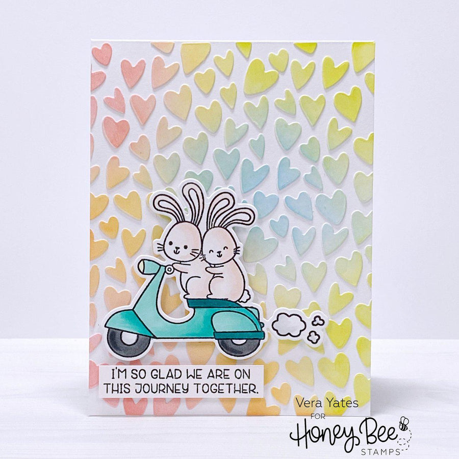 Honey Bee Stamps - Stencils - Whimsical Hearts