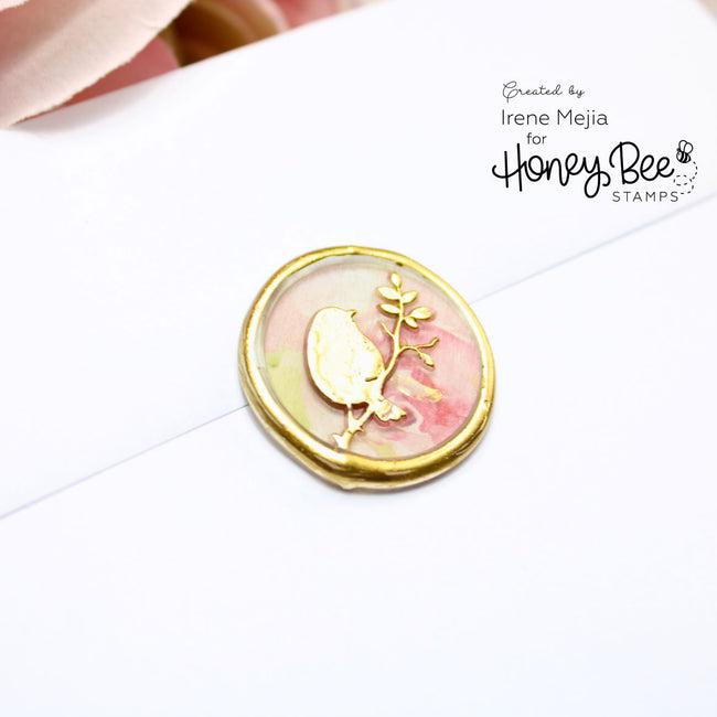 Honey Bee Stamps - Bee Creative Wax Stamper - Spring Bird-ScrapbookPal