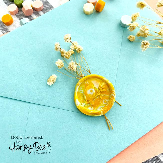 Honey Bee Stamps - Bee Creative Wax Stamper - Spring Bird-ScrapbookPal
