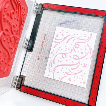 Catherine Pooler Designs - Cling Stamps - Hooray For Confetti Background