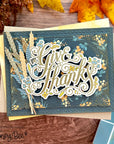 Honey Bee Stamps - Stencils - Give Thanks