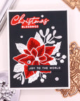 Spellbinders - De-Light-Ful Christmas Collection - Dies - Poinsettia Bloom