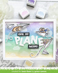 Lawn Fawn - Clear Stamps - Just Plane Awesome