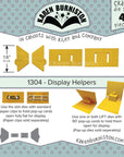 Karen Burniston - Clear Stamps & Dies - Display Helpers-ScrapbookPal